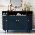 Curved Design Storage Cabinet made of Fraxinus Mandschuric Solid Wood