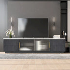 Mobile porta TV da 62.9" con 4 cassetti e grande armadio contenitore per TV fino a 70"