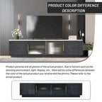 Mobile porta TV da 62.9" con 4 cassetti e grande armadio contenitore per TV fino a 70"