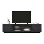 Mobile porta TV da 62.9" con 4 cassetti e grande armadio contenitore per TV fino a 70"