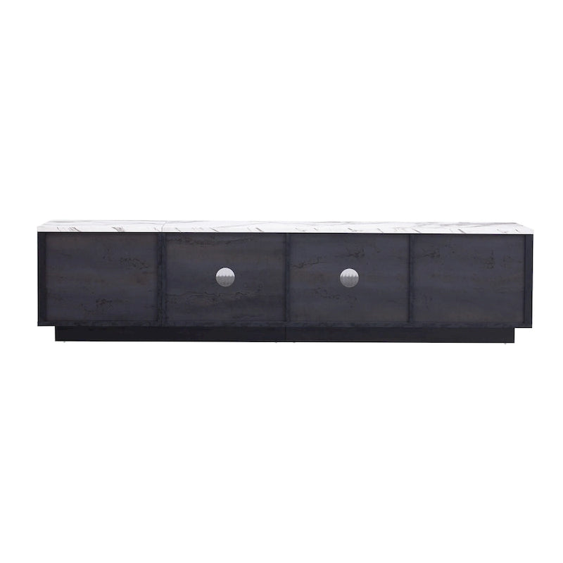 Mobile porta TV da 62.9" con 4 cassetti e grande armadio contenitore per TV fino a 70"