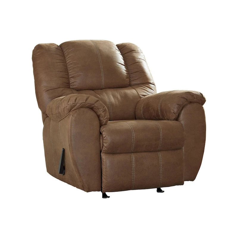 Poltrona reclinabile contemporanea Rocker - Marrone