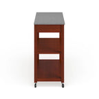 Carrello da cucina con piano in granito e cassetti - 17P x 43L x 35A