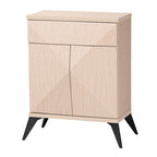 Credenza a 2 ante con gambe oblique e cassetto
