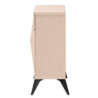 Credenza a 2 ante con gambe oblique e cassetto