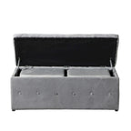 Pouf contenitore con vano segreto, set da 3