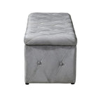 Pouf contenitore con vano segreto, set da 3