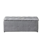 Pouf contenitore con vano segreto, set da 3