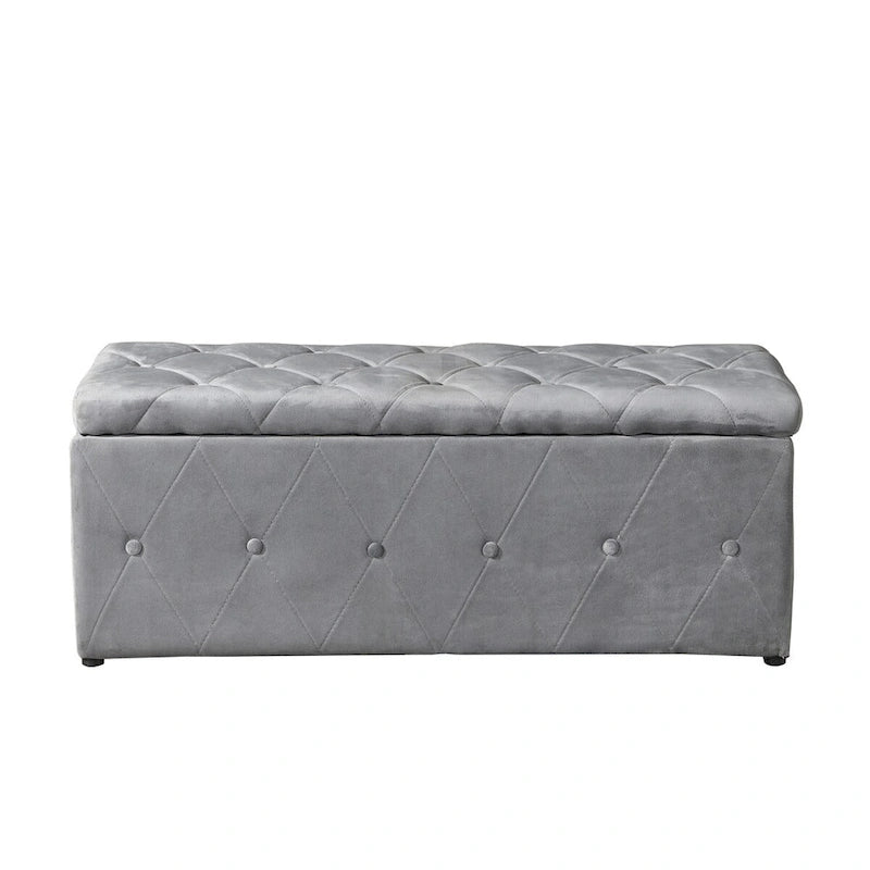 Pouf contenitore con vano segreto, set da 3