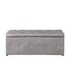 Pouf contenitore con vano segreto, set da 3
