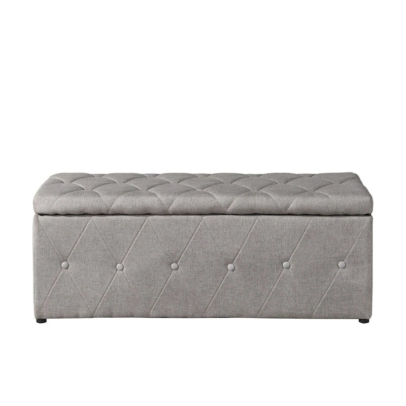 Pouf contenitore con vano segreto, set da 3