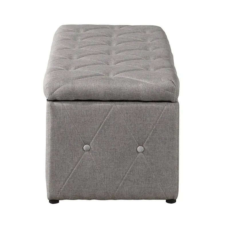 Pouf contenitore con vano segreto, set da 3