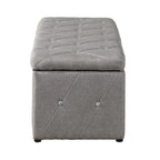 Pouf contenitore con vano segreto, set da 3
