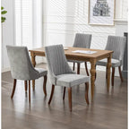 Set di 2 sedie imbottite per sala da pranzo