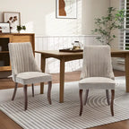 Set di 2 sedie imbottite per sala da pranzo