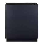 Mobiletto lucido blu a 2 ante - 34"H x 30"W x 16"D